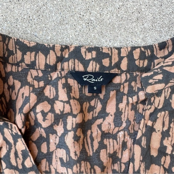 Rails Maple Batik Cheetah Dress - Picture 5 of 9